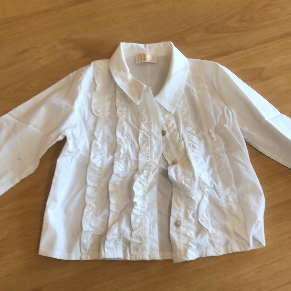 Girl’s shirt long sleeve button down